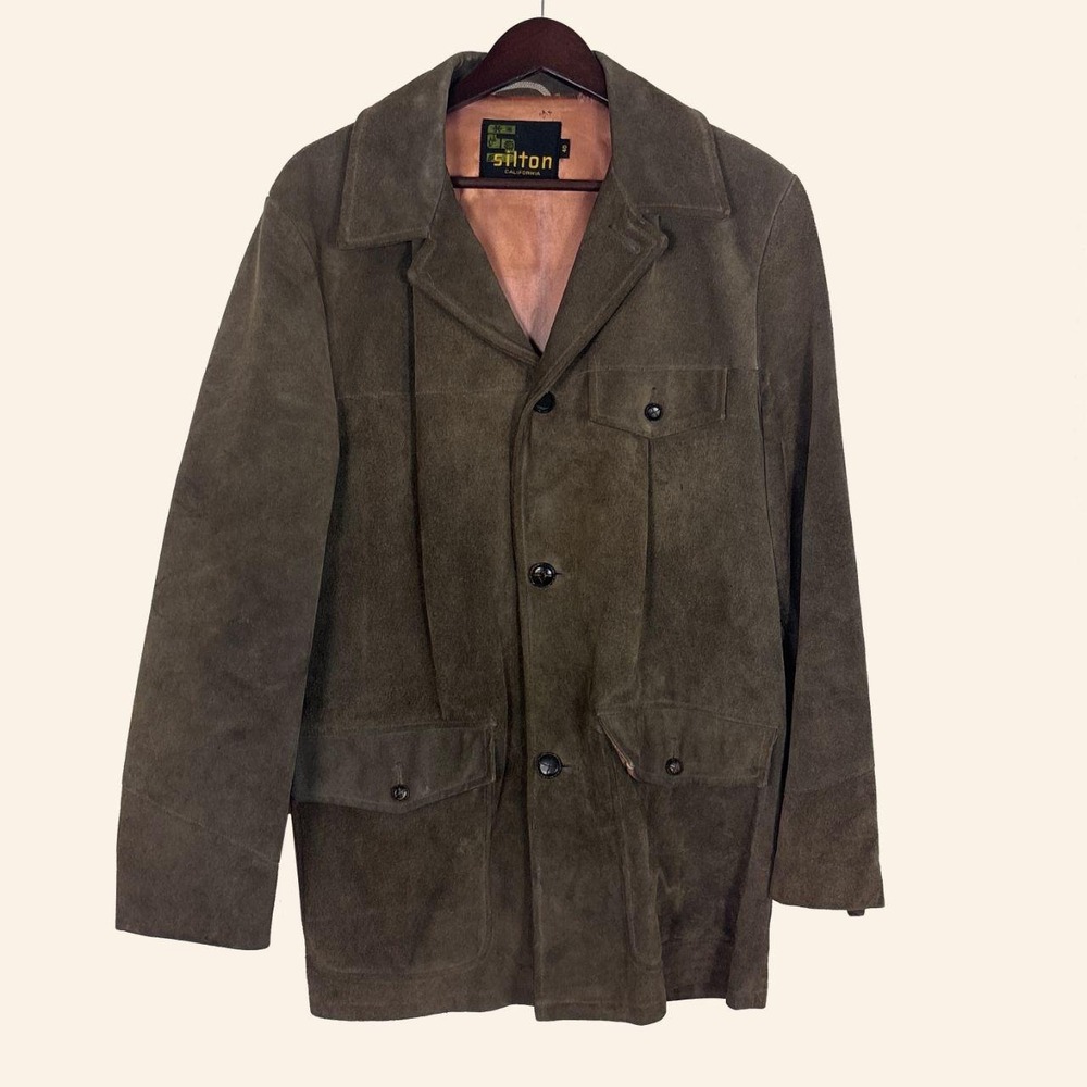 Vintage 1970s Suede Leather Jacket